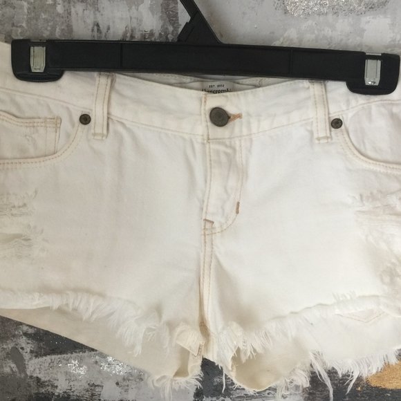 Abercrombie & Fitch Distressed Cut off Shorts - Picture 1 of 10